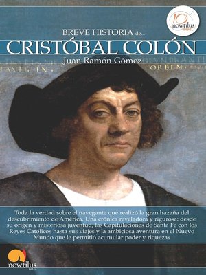 cover image of Breve historia de Cristóbal Colón